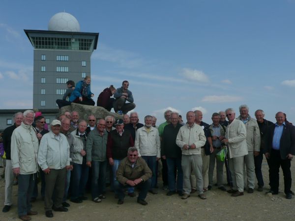 Gruppenbild auf dem Brocken